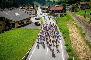 Peloton bei der Tour de Suisse 2022