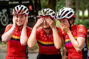 SCHOENEMEYER Lotta, LAGERHAUSEN Marie, KLOTZ Sandra: National Championships-Road Cycling 2021 - RR Women