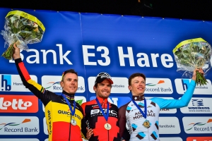 Siegerehrung E3 Harelbeke