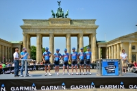 Teampräsentation am Brandenburger Tor