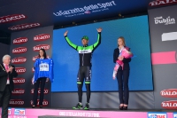 Maarten Tjallingii, Siegerehrung 3. Etappe Giro 2014