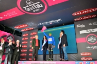 Maarten Tjallingii, Siegerehrung 3. Etappe Giro 2014