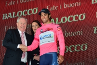Michael Matthews. Siegerehrung 3. Etappe Giro 2014