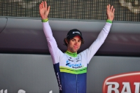 Michael Matthews, Siegerehrung 2. Etappe Giro 2014