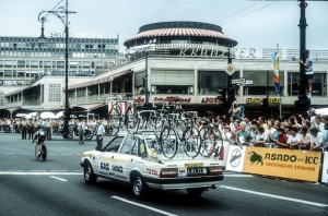 Tour de France 1987 vorbei am Café Kranzler