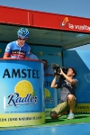 Einschreiben der Radprofis, 12. Etappe der Vuelta Ciclista a Espana 2013
