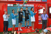 Siegerehrung 13. Etappe, La Vuelta 2013
