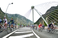 Start der 15. Etappe der La Vuelta 2013 in Andorra