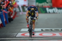 Zieleinlauf 15. Etappe der Vuelta 2013