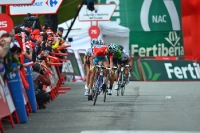 Zieleinlauf 15. Etappe der Vuelta 2013