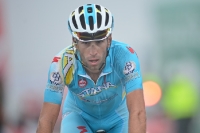 Zieleinlauf im Nebel, 20. Etappe Vuelta 2013