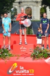 abschließende Siegerehrung in Madrid, La Vuelta 2013