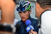 Winner Anacona Gomez nach 14. Vuelta Etappe
