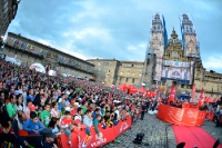 Siegerehrung in Santiago de Compostela