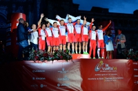 Team Katusha in Santiago de Compostela 