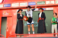 John Degenkolb bei der Siegerehrung, Vuelta 2014