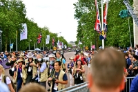 Vor dem Straßenrennen der Frauen in London, Olympia 2012