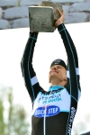 Niki Terpstra, Siegerehrung Paris - Roubaix 2014