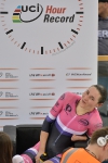 Stundenweltrekordversuch von Sarah Storey