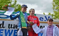 Siegerehrung mit Werner Otto beim Radfest 
