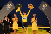 Siegerehrung bei der Tour de France