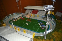 Modell des Stadio Comunale di Fiorenzuola