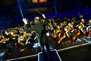 Jugendsinfonieorchester bei den Sixdays Bremen