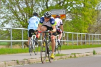 Gegenverkehr auf der Strecke: Storck Bicycle MOL Cup 2012, 4 Kilometer Einzelzeitfahren