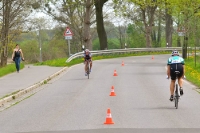 Gegenverkehr auf der Strecke: Storck Bicycle MOL Cup 2012, 4 Kilometer Einzelzeitfahren