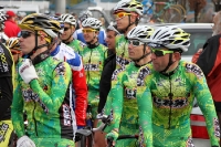 Team LeXXi aus Köln beim 54. Berlin - Bad Freienwalde - Berlin Radrennen, 15.04.2012