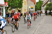 Kopfsteinpflaster-Abschnitt, Jedermann-Rennen Radfest Rund um Buckow 2012