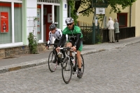 Kopfsteinpflaster-Abschnitt, Jedermann-Rennen Radfest Rund um Buckow 2012