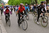 Start des Hobbyrennens beim Radfest Rund um Buckow 2012