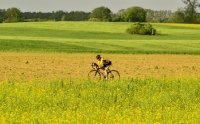Allein über märkische Felder: 13 km Einzelzeitfahren Rund um Buckow 2012