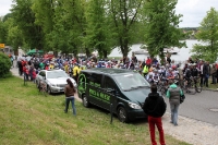 Kurz vor dem Start des Jedermann-Rennen / Hobbyrennen 39 Kilometer, Radfest Rund um Buckow 2012