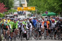 Start des Jedermann-Rennen / Hobbyrennen 39 Kilometer, Radfest Rund um Buckow 2012