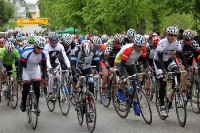 Start des Jedermann-Rennen / Hobbyrennen 39 Kilometer, Radfest Rund um Buckow 2012