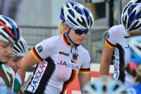 Tatjana Paller beim Straßenrennen UCI WM 2013