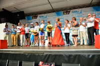Siegerehrung 5. Etappe Thüringenrundfahrt Frauen