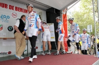 Einschreiben der Teams bei der Tour de Berlin