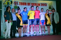 Siegerehrung dritte Etappe Tour de Berlin 2013