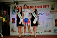 Siegerehrung vierte Etappe Tour de Berlin 2013