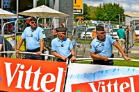 Die Gendarmerie an der Strecke der Tour de France 2012