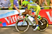 Ivan Basso beim Einzelzeitfahren der Tour de France 2012
