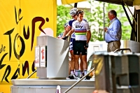 Marc Cavendish beim Einschreiben vor der 8. Etappe
