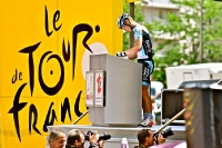 Tony Martin bei der Teampräsentation in Belfort, Le Tour 2012