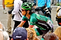 Yukiya Arashiro bei der Teampräsentation in Belfort, Le Tour 2012