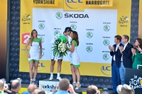 Peter Sagan, Siegerehrung 1. Etappe der Tour