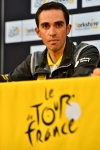 PK mit Alberto Contador, Le Tour 2014