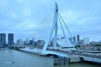 Erasmusbrug in Rotterdam, Le Tour 2015